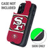 NFL San Francisco 49ers Zone Block Otterbox Defender iPhone Skin
