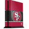 NFL San Francisco 49ers Zone Block PS4 Console Skin