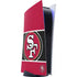 NFL San Francisco 49ers Zone Block PS5 Digital Edition Console Skin