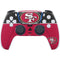 NFL San Francisco 49ers Zone Block PS5 Controller Skin