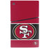 NFL San Francisco 49ers Zone Block PS5 Slim Disk Console Skin