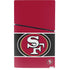 NFL San Francisco 49ers Zone Block PS5 Slim Digital Edition Console Skin