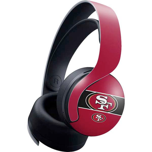 NFL San Francisco 49ers Zone Block PULSE 3D Wireless Headset for PS5 Skin