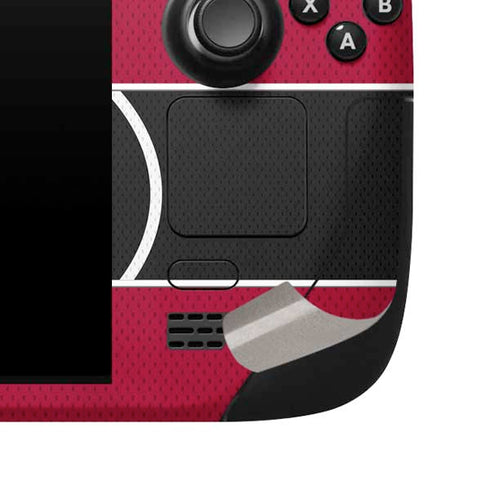 NFL San Francisco 49ers Zone Block Steam Deck Handheld Gaming Computer Skin