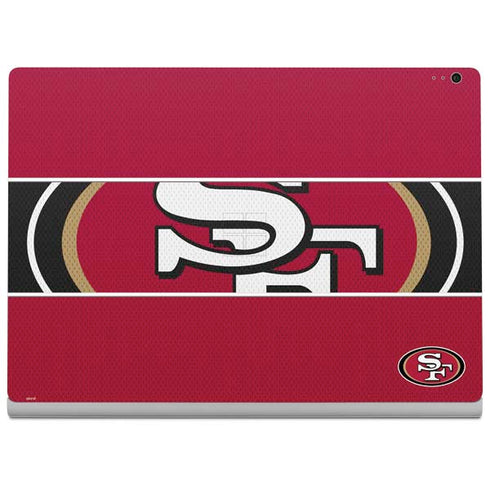 NFL San Francisco 49ers Zone Block Surface Book 2 15in Skin