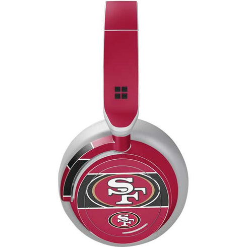 NFL San Francisco 49ers Zone Block Surface Headphones Skin