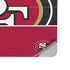NFL San Francisco 49ers Zone Block Surface Laptop Studio Skin