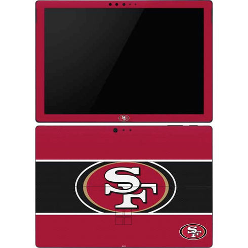 NFL San Francisco 49ers Zone Block Surface Pro 6 Skin