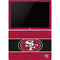 NFL San Francisco 49ers Zone Block Surface Pro 6 Skin