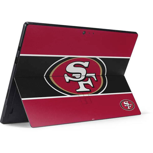 NFL San Francisco 49ers Zone Block Surface Pro 6 Skin