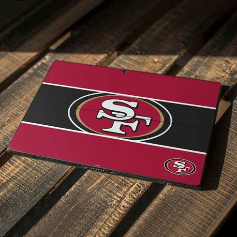 NFL San Francisco 49ers Zone Block Surface Pro 6 Skin