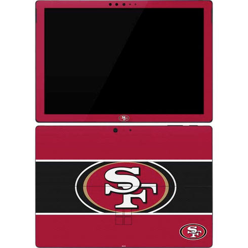 NFL San Francisco 49ers Zone Block Surface Pro 7 Skin
