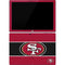 NFL San Francisco 49ers Zone Block Surface Pro 7 Skin