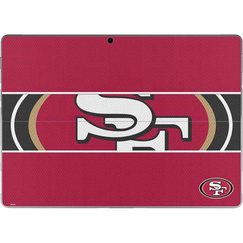 NFL San Francisco 49ers Zone Block Surface Pro 9 Skin