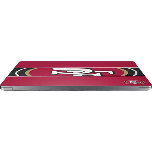 NFL San Francisco 49ers Zone Block Universal Laptop 14in (11.4 x 8.2in) Skin