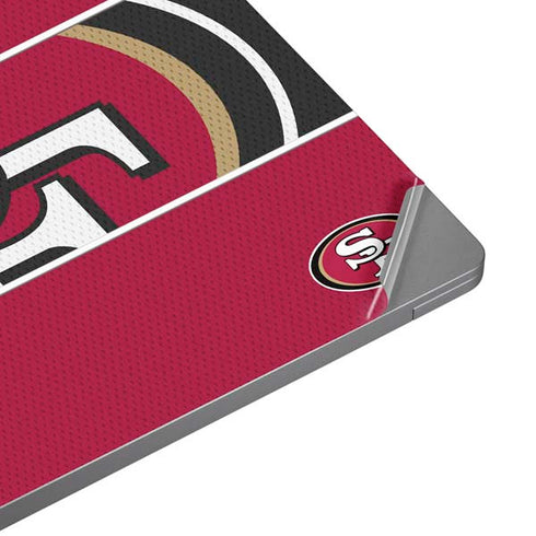 NFL San Francisco 49ers Zone Block Universal Laptop 14in (11.4 x 8.2in) Skin