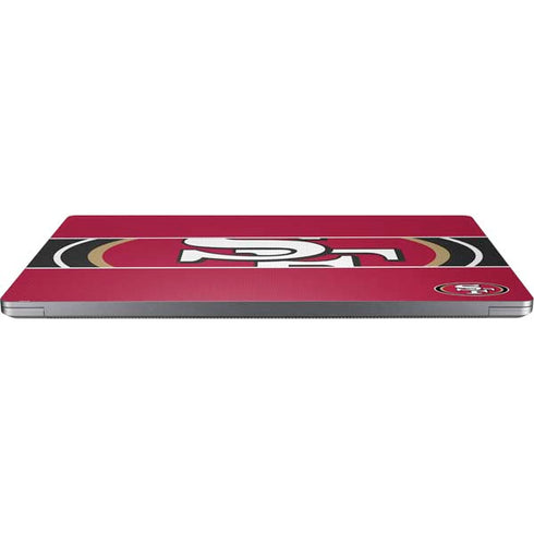 NFL San Francisco 49ers Zone Block Universal Laptop 16.6in (13.4 x 9.7in) Skin