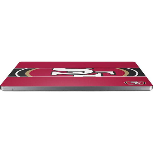 NFL San Francisco 49ers Zone Block Universal Laptop 18in (14.6 x 10.6in) Skin