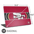 NFL San Francisco 49ers Zone Block Universal Laptop 18in (14.6 x 10.6in) Skin