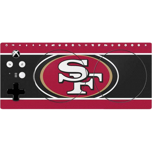 NFL San Francisco 49ers Zone Block Xbox Adaptive Controller Skin