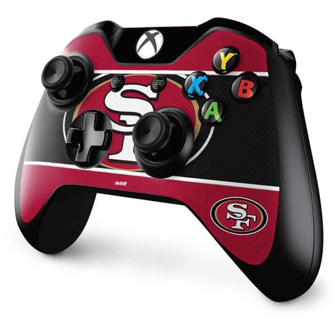 NFL San Francisco 49ers Zone Block Xbox One Controller Skin