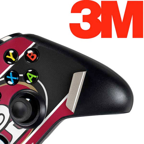 NFL San Francisco 49ers Zone Block Xbox One Controller Skin