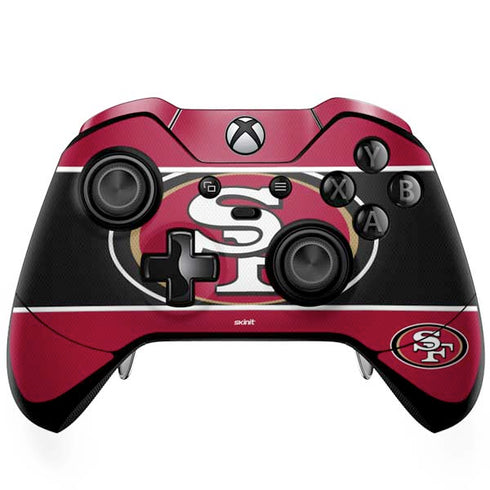 NFL San Francisco 49ers Zone Block Xbox One Elite Controller Skin