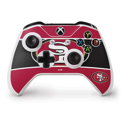 NFL San Francisco 49ers Zone Block Xbox One S Controller Skin