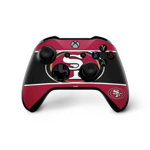 NFL San Francisco 49ers Zone Block Xbox One X Bundle Skin