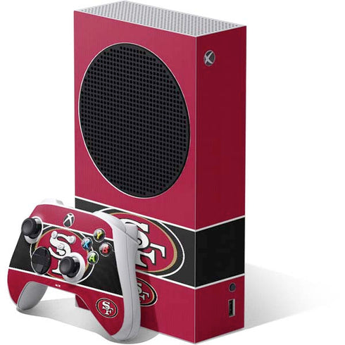 NFL San Francisco 49ers Zone Block Xbox Series S Bundle Skin