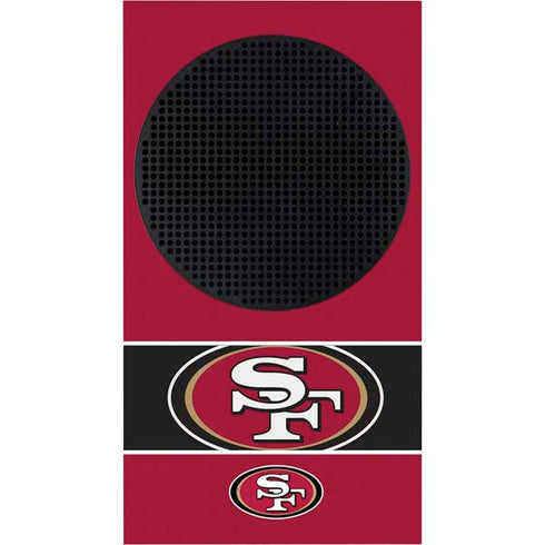 NFL San Francisco 49ers Zone Block Xbox Series S Bundle Skin
