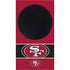 NFL San Francisco 49ers Zone Block Xbox Series S Console Skin