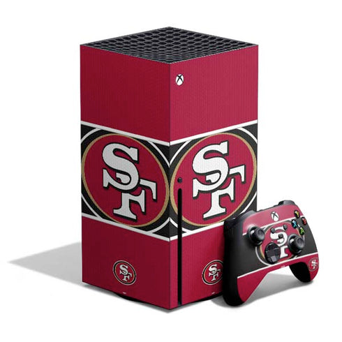 NFL San Francisco 49ers Zone Block Xbox Series X Bundle Skin