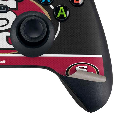 NFL San Francisco 49ers Zone Block Xbox Series X Controller Skin
