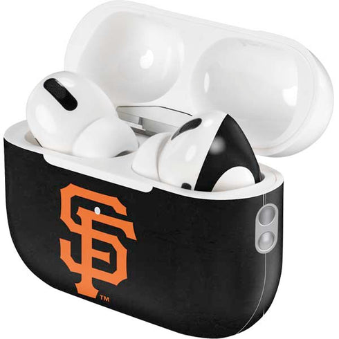 MLB San Francisco Giants - Solid Distressed AirPods Pro 2nd Gen Skin