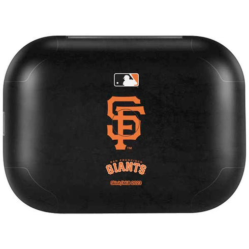 MLB San Francisco Giants - Solid Distressed Amazon Echo Buds Skin