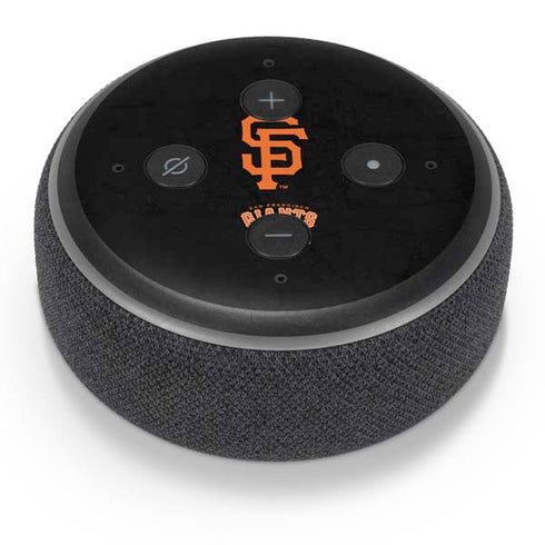 MLB San Francisco Giants - Solid Distressed Amazon Echo Dot Skin