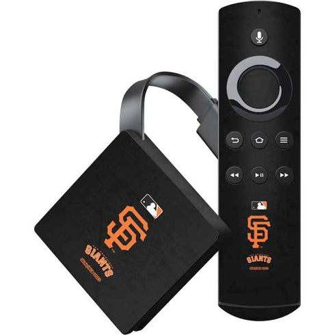 MLB San Francisco Giants - Solid Distressed Amazon Fire TV Skin