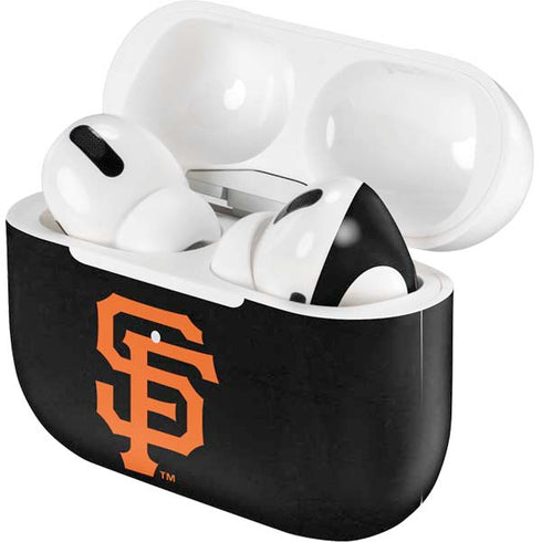 MLB San Francisco Giants - Solid Distressed Apple AirPods Pro Skin