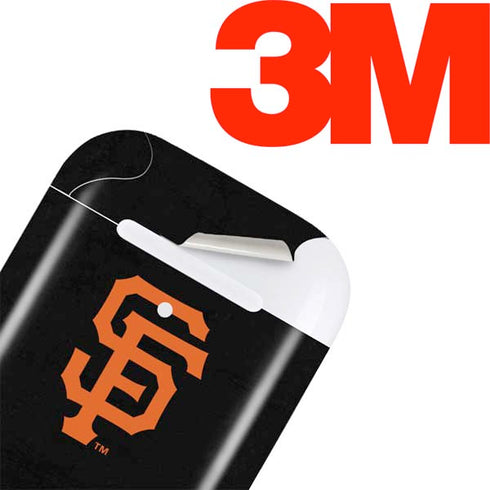 MLB San Francisco Giants - Solid Distressed Apple AirPods Skin