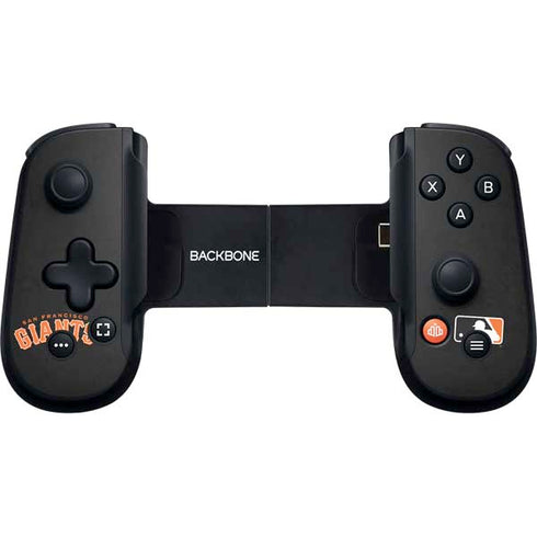 MLB San Francisco Giants - Solid Distressed Backbone One for iPhone Game Controller Skin