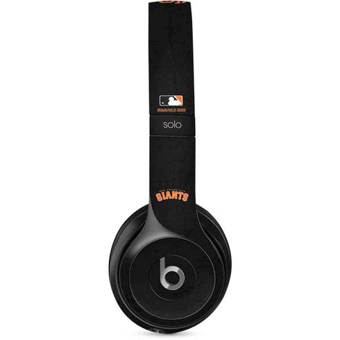 MLB San Francisco Giants - Solid Distressed Beats Solo 2 Wired Skin