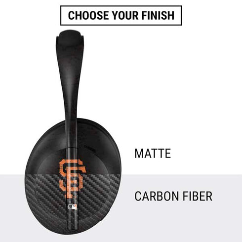 MLB San Francisco Giants - Solid Distressed Bose Noise Cancelling Headphones 700 Skin