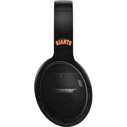 MLB San Francisco Giants - Solid Distressed Bose QuietComfort 35 Headphones Skin