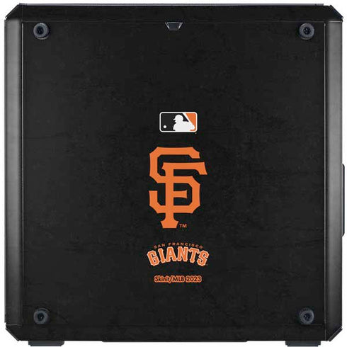 MLB San Francisco Giants - Solid Distressed Cooler Master MasterBox Q300L Mini Tower Skin