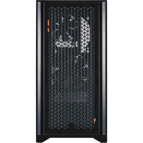 MLB San Francisco Giants - Solid Distressed Corsair 4000D Tempered Glass Mid-Tower ATX Case Skin