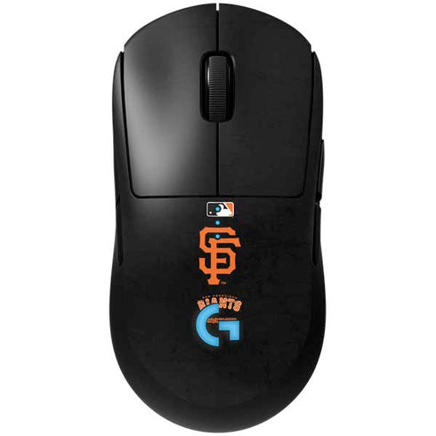 MLB San Francisco Giants - Solid Distressed G Pro Wireless Gaming Mouse Skin