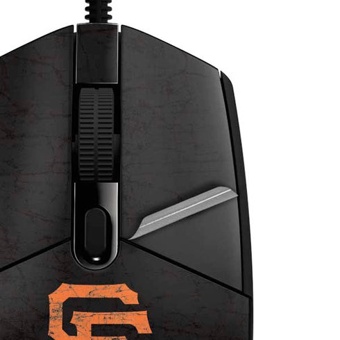 MLB San Francisco Giants - Solid Distressed G203 Prodigy RGB Wired Gaming Mouse Skin