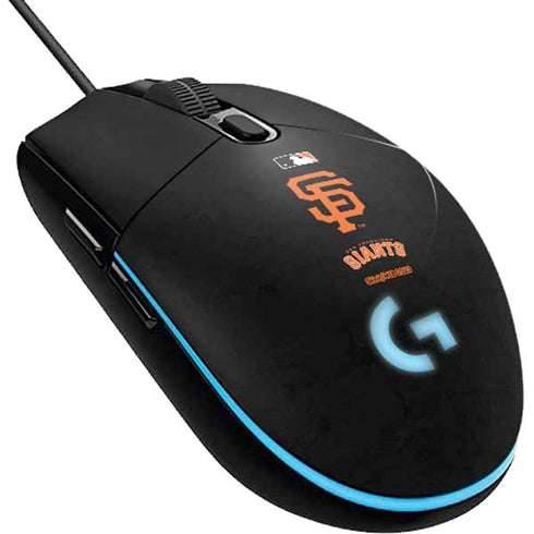 MLB San Francisco Giants - Solid Distressed G203 Prodigy RGB Wired Gaming Mouse Skin