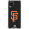 MLB San Francisco Giants - Solid Distressed Galaxy A12 Clear Case